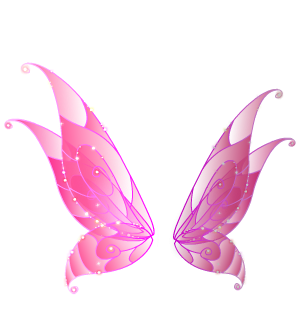 PinkGlitter Fairy Wings