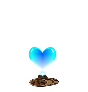 Cyan Heart Pet