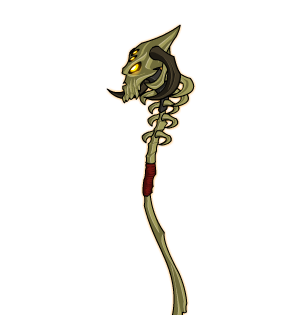 Tribal SkinWalker's Staff