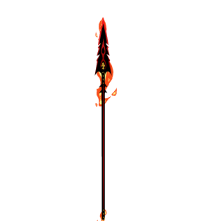 Burning Miltonius Spear