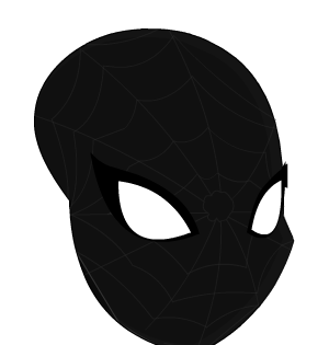 Black Spider Mask