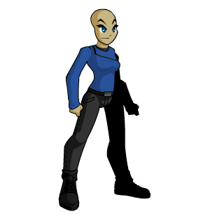 Blue Space Crew Shirt male