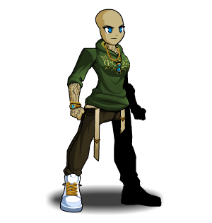 Eternally Trapped Hero male