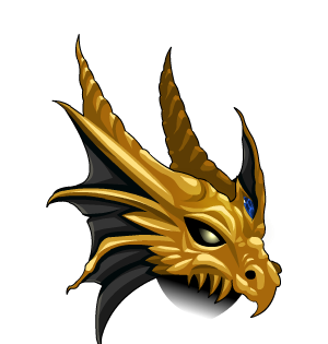 Golden Dragonlord's Helmet