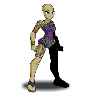 Chaotic Summer Tattoos male