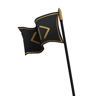 Hoisted Seraphic Flag