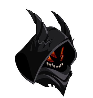 Horned Lavarock Fiend Hood