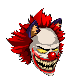 Kitty Clown Face