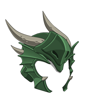 Jade Dragon Mage Helm