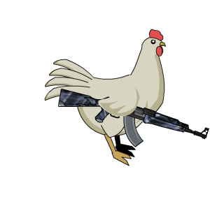 Chicken w/ Ak-47 (Entity)