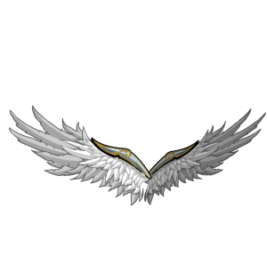 Gilded Prismatic Life Wings