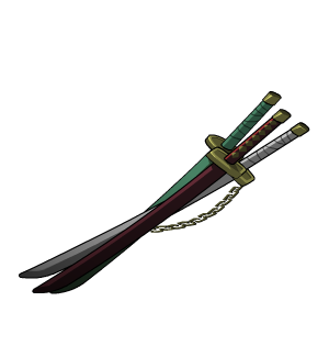 Triple Sheathed Katana