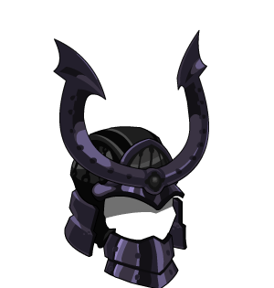 Samurai Obsidian Helm