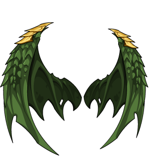 Emerald Serpent Wings