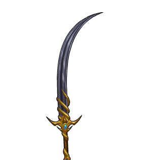 Desert Black Moon Blade