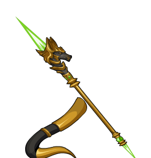 Noble Anubian Skyfall Spear