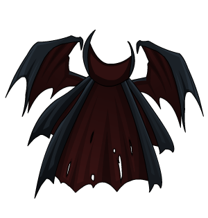 Winged Midnight Fiend Cape