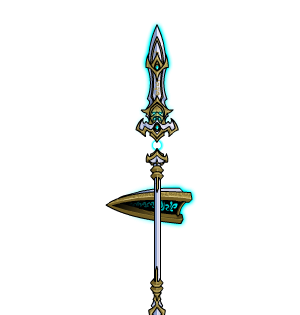 Lord Justice's Aurum Spear and Shield