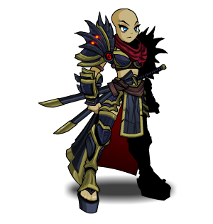 Black Dragon Ronin of Oversoul male