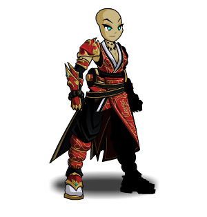 Draconic Yokai Assassin male