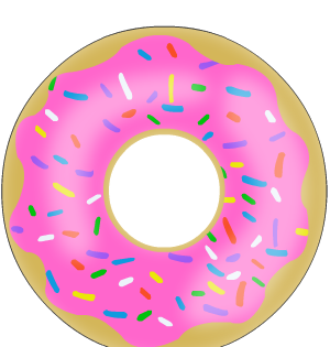 Pink Donut Floaty