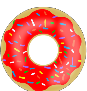 Red Donut Floaty