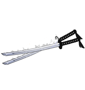 Phantom Pursuit Sheathed Katanas