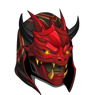 Urban Dragon's Glaring Helm