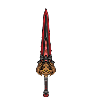 Red Iron Dragonforged Blade