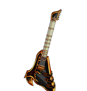 Blazing Naval Guitar