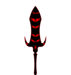 Red Black sword