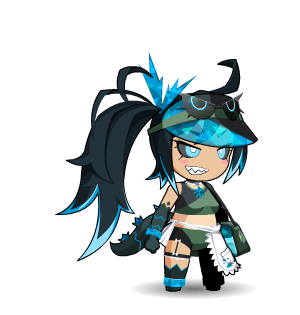 Zilla Summer Chibi