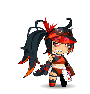 Blazing Summer Zilla Chibi