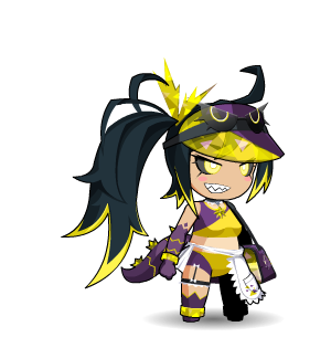 Electrifying Zilla Summer Chibi