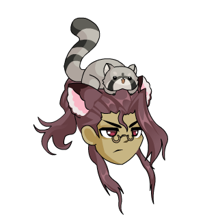 Fluffy Raccon Friend Morph