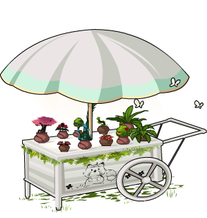 Summer Floral Cart