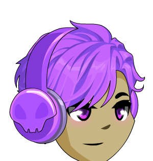 Amethyst Akiba-Kei Headset Morph