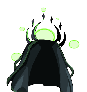 Undead Lord Chuckles Venom Cloak Aura