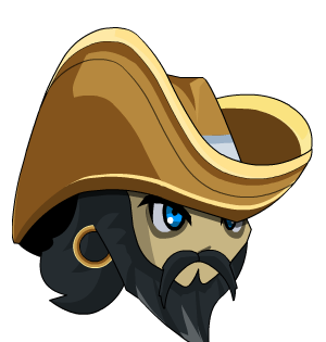 Golden Pirate Captain Hat(Daily)