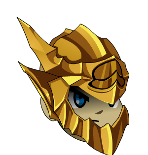 Golden Gladiator Helmet