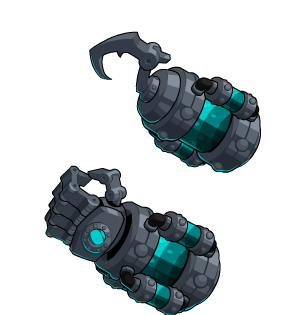 Silver Swashbuckling Gauntlets