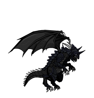 Obsidian Void Dragon
