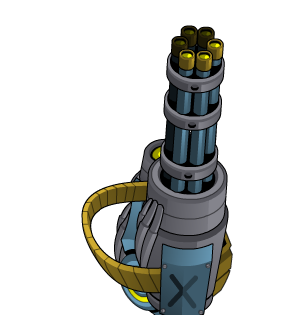 Skypiercer Sparking Minigun