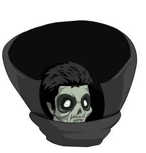 Netherworld Comedian Shrunken Head