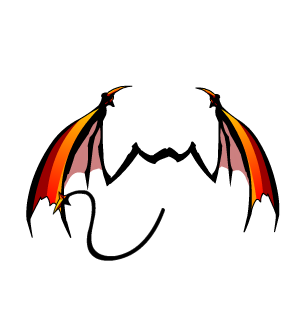 General Neesha's Majestic Wings and Tail