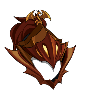 Elegant Dragon Gold Helm