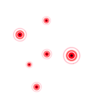 Blood Red Fire Flies