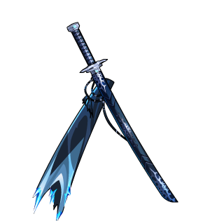 Sheathed Elite Polar Katana