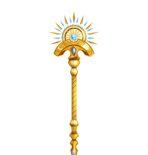 Resplendent Polaris Staff