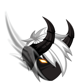 Horned Dark Void Night Mask + Winglets